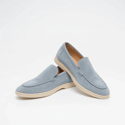 MONACO – Mocassins Old Money en Daim